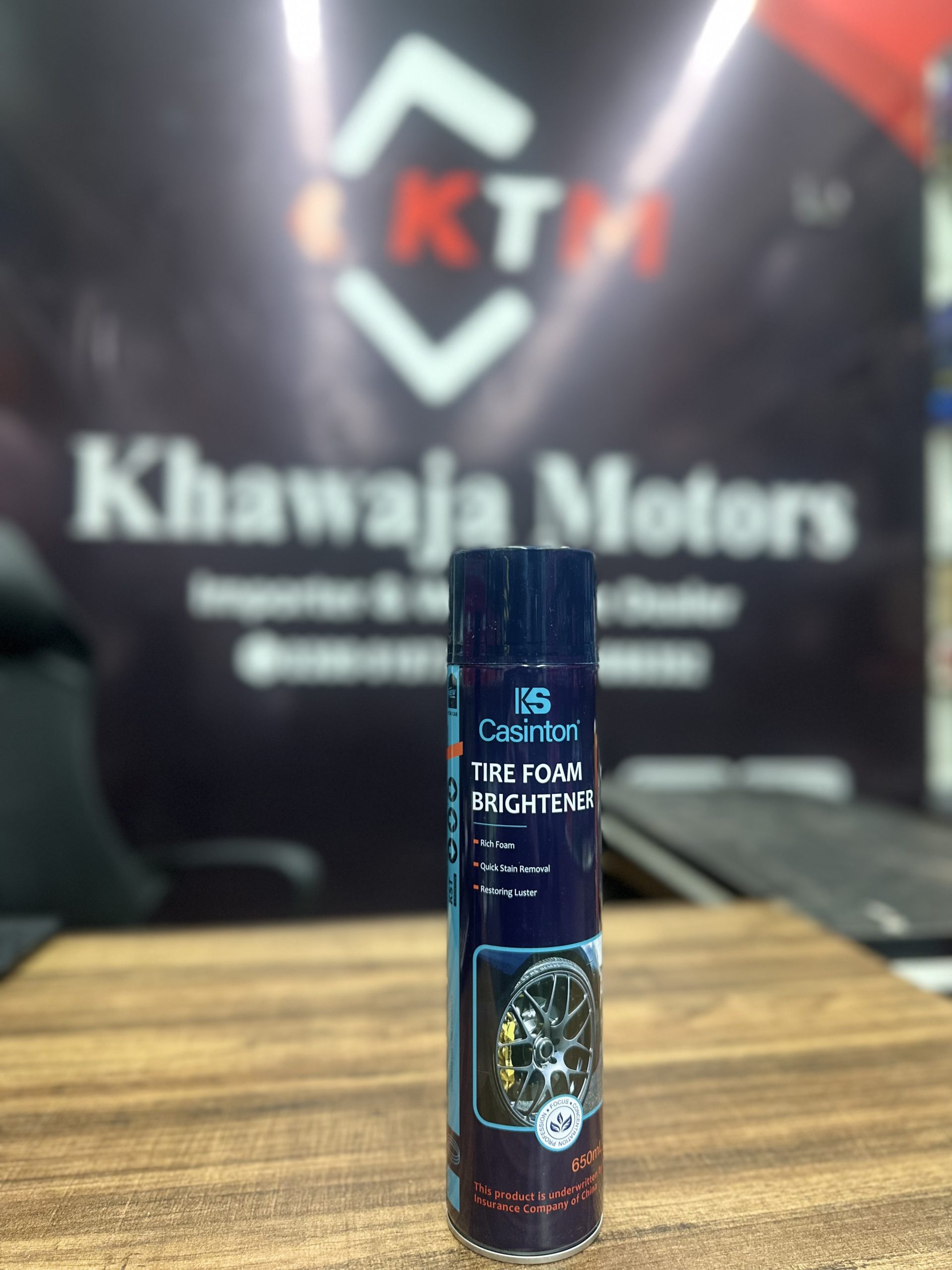 Casinton Tyre Foam Brightener